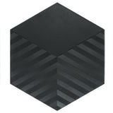 Daltile Stare Electric 5" X 6" Tread Volt Carbon