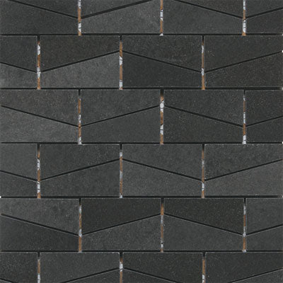 Daltile Stone A LA Mod 2" X 3" Wedge Urban Bluestone