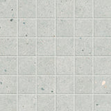 Daltile Stare Mystone Moon 12" X 12" Straight Joint Mosaic White