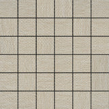 Emser Jute 12"x12" Mosaic 2"x2" Ivory