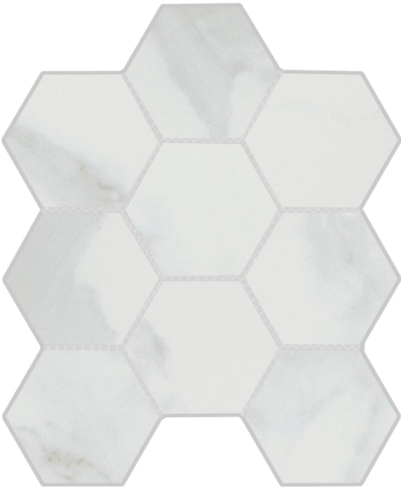 Emser Vara 10"x12" Hexagon Mosaic 3" Matte Varzo