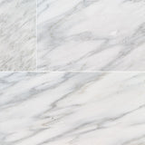 MS International Natural Stone Marble 6" x 12"  Arabescato Carrara