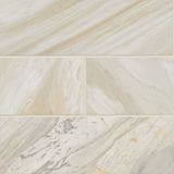 MS International Natural Stone Marble 4" x 12" Honed Athena Gold