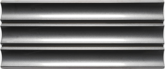 Emser Tubage 7"x16" Polished Pewter