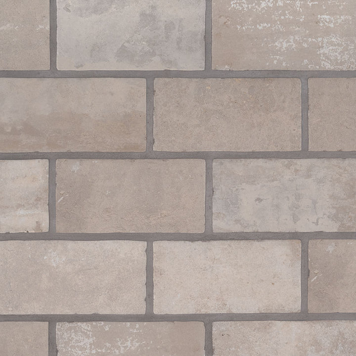 MS International Brickstone 5" x 10" Brick Matte Ivory 