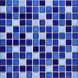 Emser Afloat 13"x13" Mosaic 1"x1" Cobalt