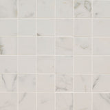 MS International Regallo 2" x 2" Mosaic Matte Calacatta Isla