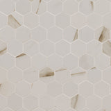 MS International Pietra 2" x 2" Mosaic Hexagon Calacatta