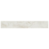 MS International Kaya 3" x 24" Bullnose Matte Carrara Bianco