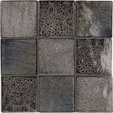 Daltile Stare Empyrean 3" X 3"  Cool Blend