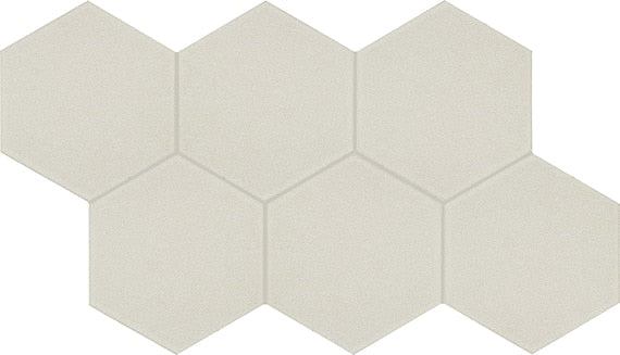 Marazzi Inyo 8"   Hexagon Microban Crema