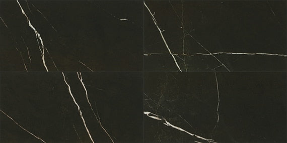 Daltile Marble Attache 24" X 48" Matte Nero