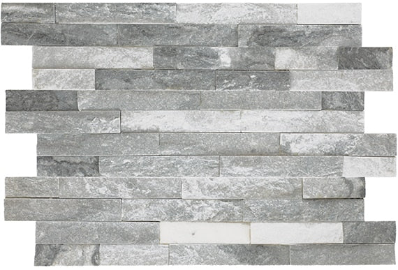 Daltile Stacked Stone 6'' x 24'' Stacked Natural Cleft Mountain Glacier