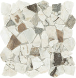 Daltile Gamma 13" X 13" Pebble Mosaic Irregular Shape Illusive