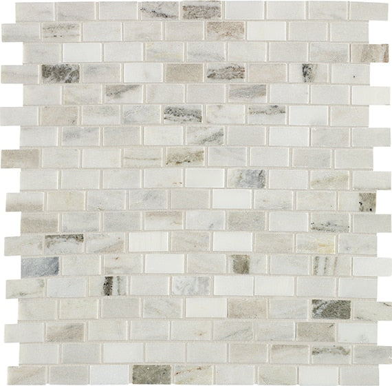 Daltile Decorative Accents 12" X 12" Brick Joint Mosaic Panaro Blend