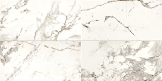 Daltile Marble Attache 24" X 48" Matte Calacatta