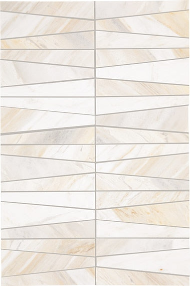 Daltile Perfit Mosaix 18" X RL" Mosaic Namaste / Trapezoid 6"