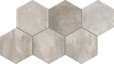 Marrazi Cotto Revival 8" x 9" Hexagon Ash