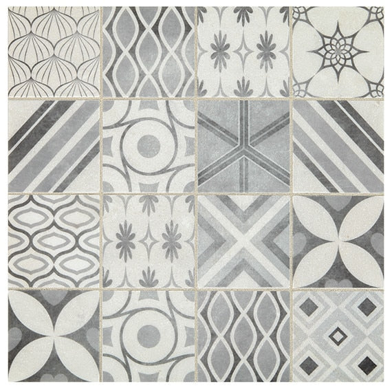 Daltile Sublimity 12" X 12" Mosaic 3" X 3"  Breath Sequence