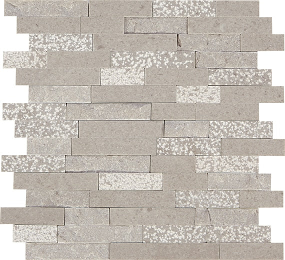 Marazzi Presario 12" X 12" Random Linear Mix Meta Silver