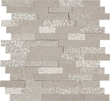 Marazzi Presario 12" X 12" Random Linear Mix Meta Silver