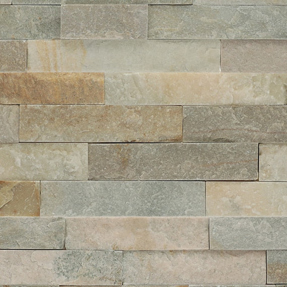 Daltile Stacked Stone 6'' x 24'' Stacked Natural Cleft Golden Sun