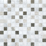 Daltile Decorative Accents 12" X 12" Straight Joint Mosaic 1" X 1" Tirso Blend