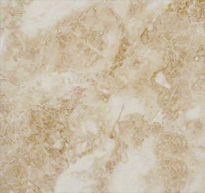 MS International Natural Stone Marble 12" x 12" Versailles Pattern Crema Cappuccino