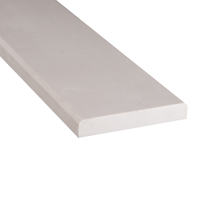 MS International Marble 6" x 84" Double Beleved Sill Engineered White