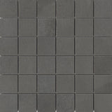 Emser Borigni 12"x12" Mosaic 2"x2" Black