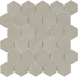 Emser Solara 10"x11" Hexagon Mosaic 2"  Meriva