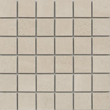 Emser Porto II 12"x12" Mosaic 2"x2" Matte Ivory