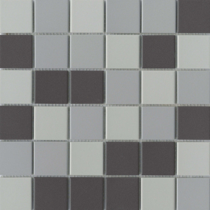 Emser Source 12"x12" Mosaic 2"x2" Dark Blend