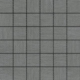 Emser Jute 12"x12" Mosaic 2"x2" Gray