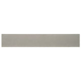 MS International Sande 3" x 18" Bullnose Polished Grey