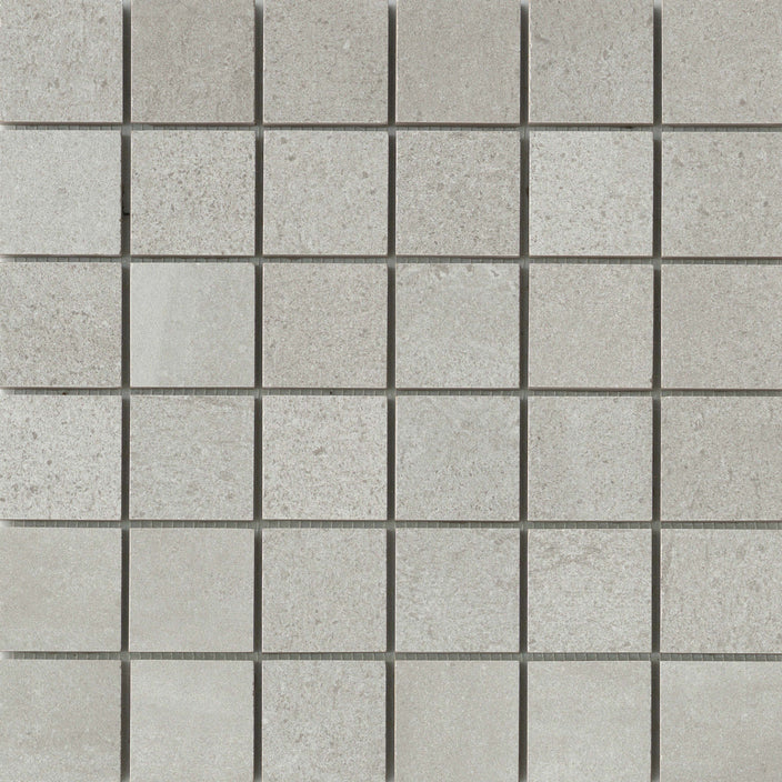 Emser Porto II 12"x12" Mosaic 2"x2" Matte White