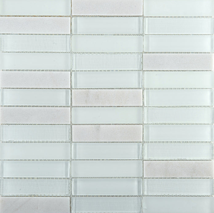 Emser Illumina 12"x12" Mosaic 0.91"X3.86" Flare