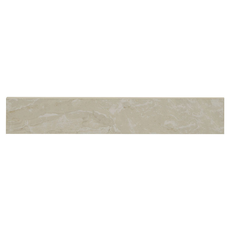 MS International Onyx 3" x 18" Bullnose Polished Ivory