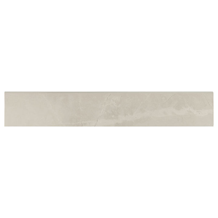 MS International Sande 3" x 18" Bullnose Matte Ivory