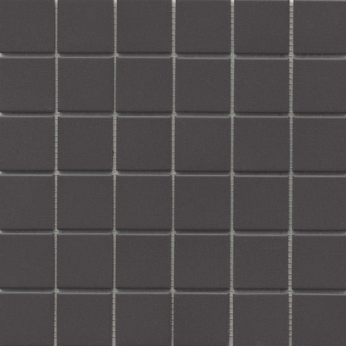 Emser Source 12"x12" Mosaic 2"x2" Black