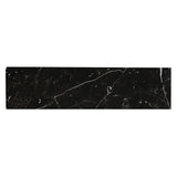 MS International Regallo 3" x 24" Bullnose Polished  Marquina Noir