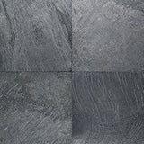 MS International Slate And Quartzite 12" x 12" Honed Ostrich Grey