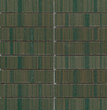 Emser Newtro 12"x12" Stacked Mosaic "1x6" Polished Green