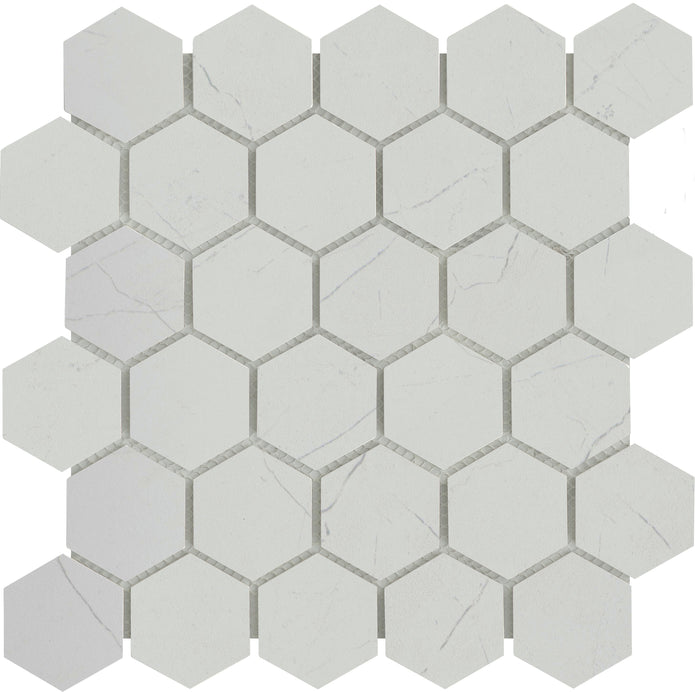 Emser Solara 10"x11" Hexagon Mosaic 2"  Cabrio