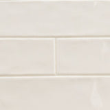 MS International Urbano 12" x 12" Subway 4" x 12" Glossy  Crema